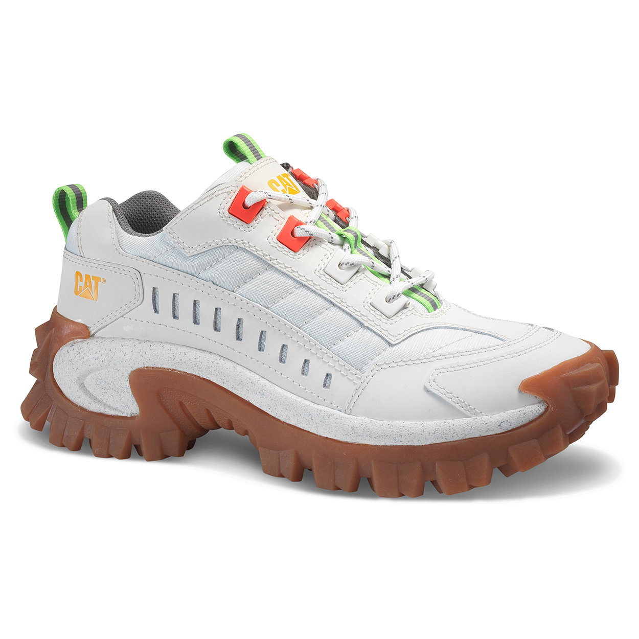 Men's Caterpillar Intruder Trainers White Ireland OTQS23845